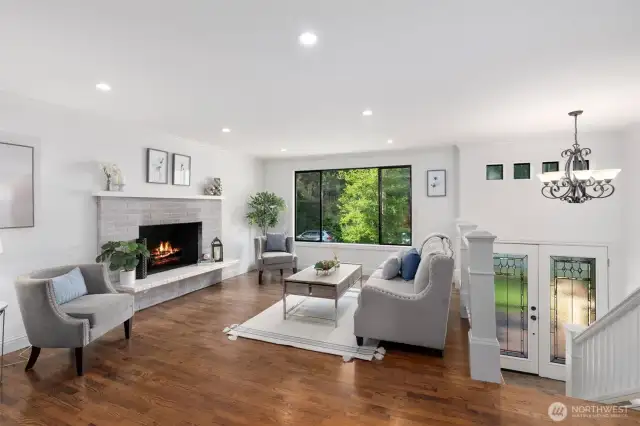 Let the sun shine in on this inviting living room.