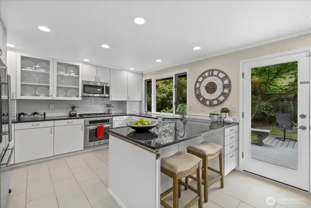Bright kitchen