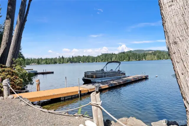 Bring your boat and skip the moorage fees.