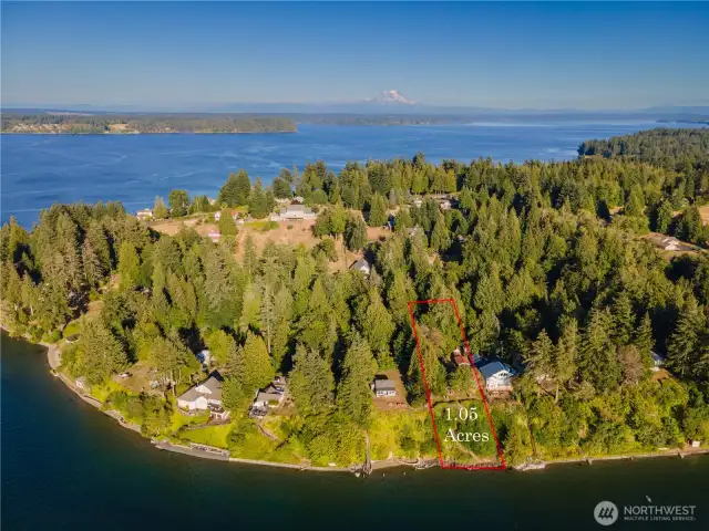 The point - over 1 acre