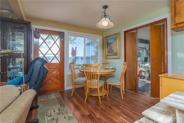 Dining view - Office to the right