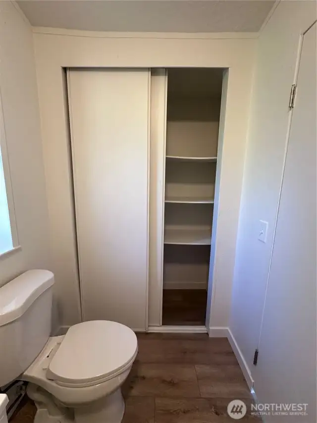Main bath closet