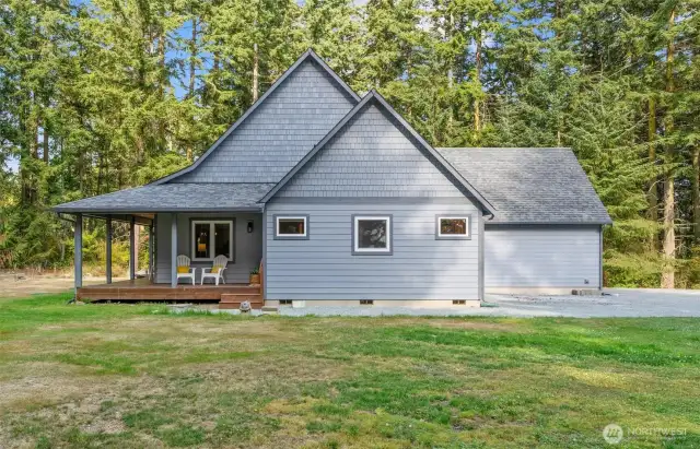 Recent improvements include exterior paint, ductless heat pump, new carpet, and conversion of two former storage rooms into finished areas, one with a window for natural light.