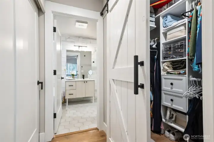 With fabulously updated ensuite!