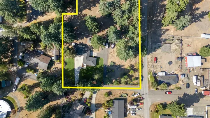 Serene, treed, private, secured, extensive!