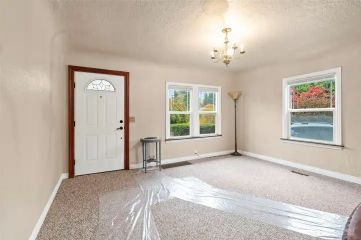 New carpet in livingroom