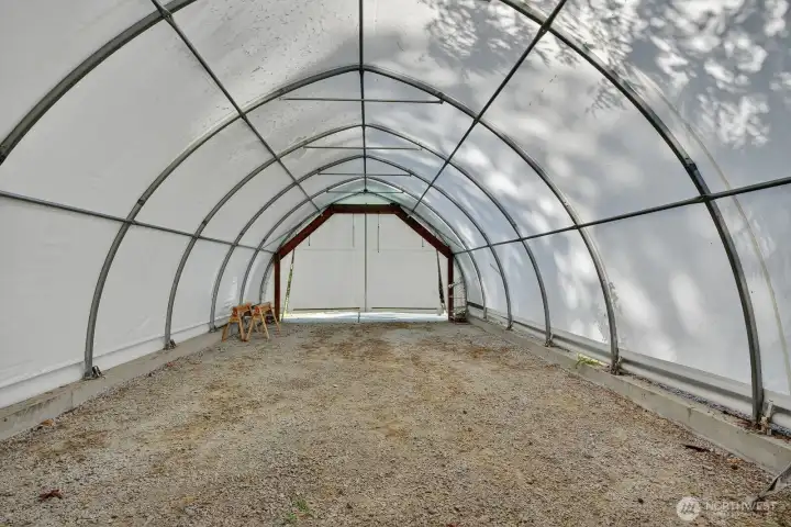 Plus you have all this covered space.