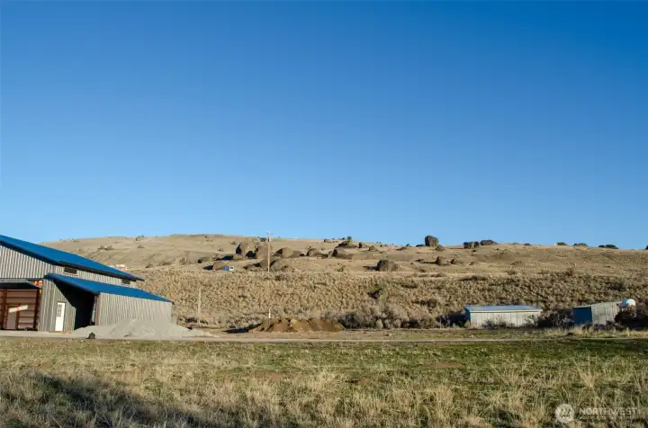 Another view of the easement