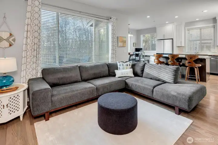 Open, bright...flowing floor-plan. Simply perfect living.