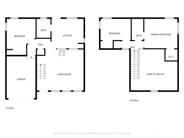 Combined floorplan