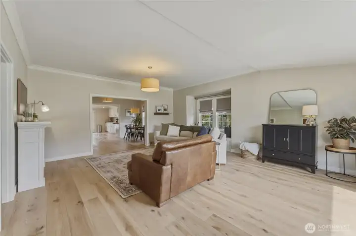 Main Living Room with Lots of Natural Light