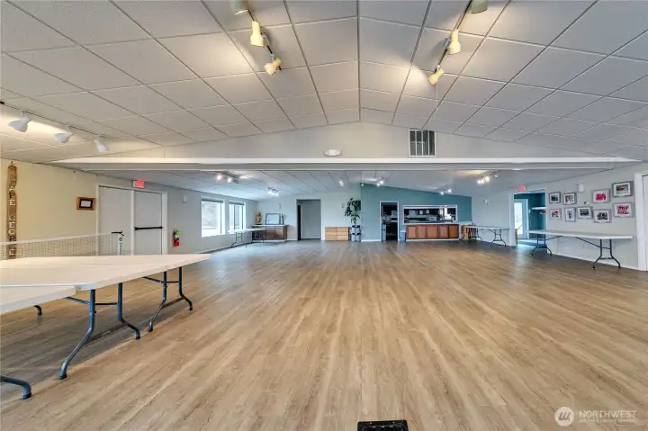 This is a large space for gatherings and parties with a great kitchen