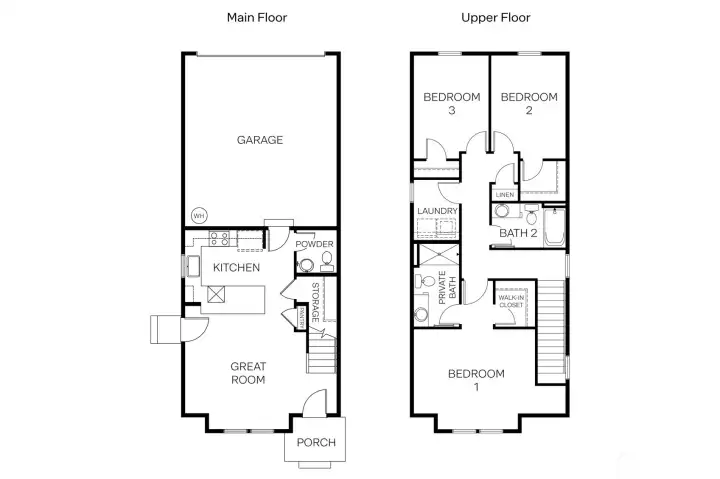 Pine floor plan