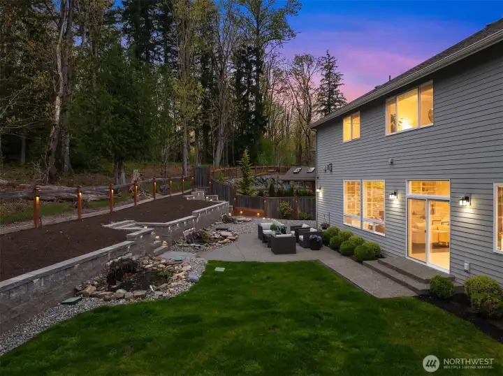 Situated on the largest lot in Kinloch, the property offers rare space and privacy within the community.