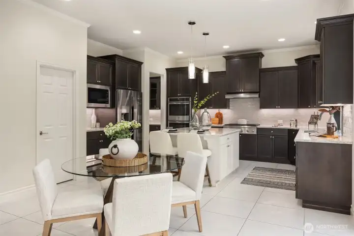 Smart home features include: Integrated Smart Home & Security, Cat6 Wiring for Seamless Connectivity  Whole-Home Mesh Wi-Fi System by Eero, Samsung & Alexa Hubs for Whole-Home Automation, Alexa-Enabled Lighting Controls, Ring® Outdoor Security Cameras and Schlage® Smart Lock for Keyless Entry