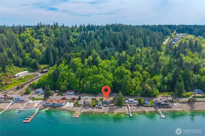 Located along the pristine shores of Hood Canal.