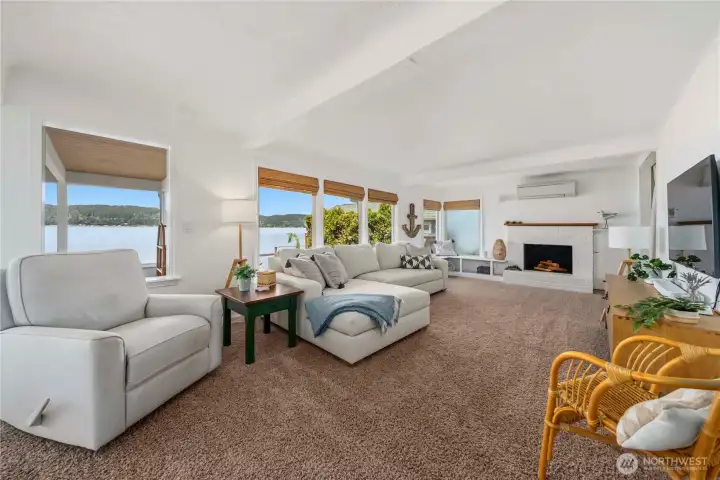 Spacious living area