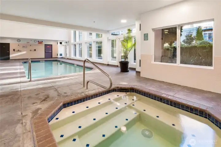 Soak away all your troubles in the community hot tub. Soak away all your troubles in the community hot tub.