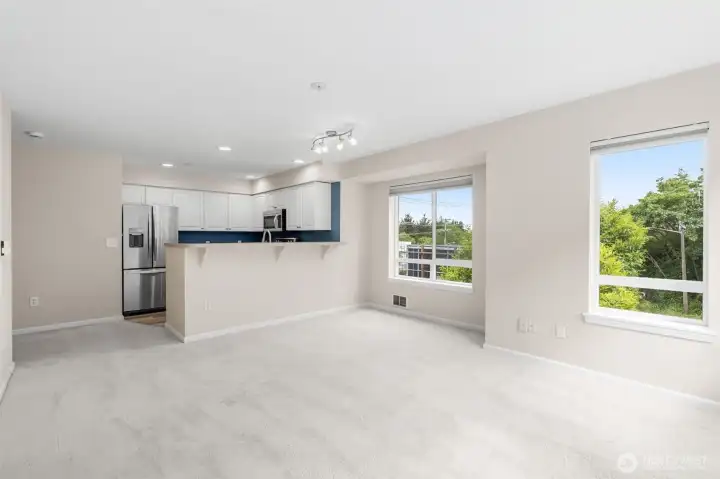 Dining Area off breakfast bar