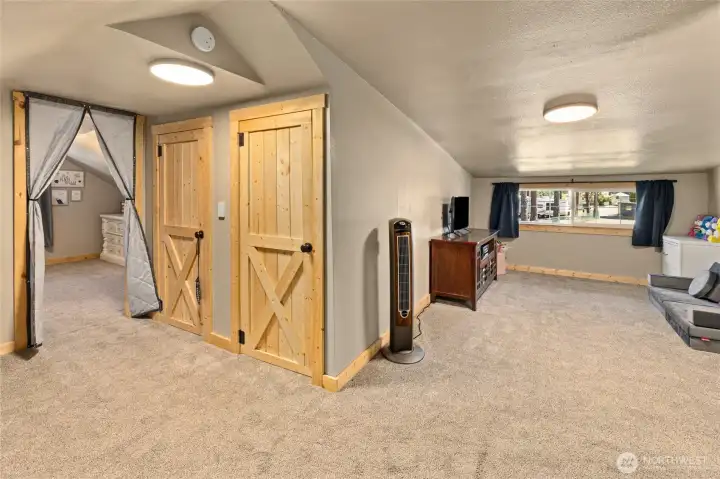 Flex space with great closets for extra storage. Flex space with great closets for extra storage.