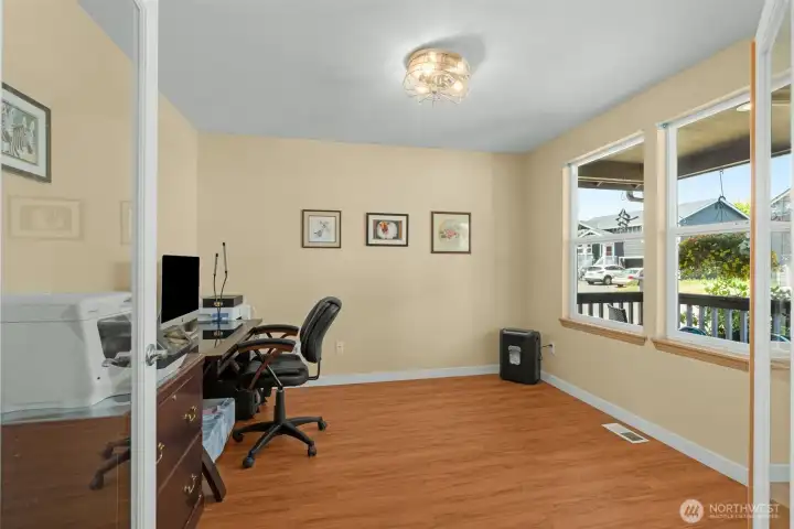 Front office with lots of light