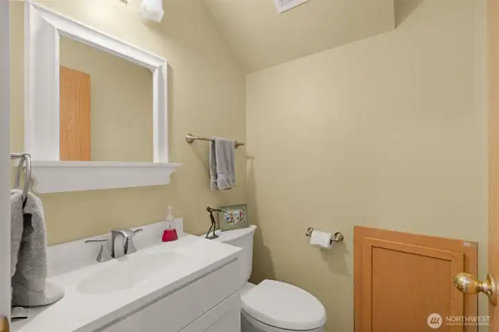 Powder room for guests