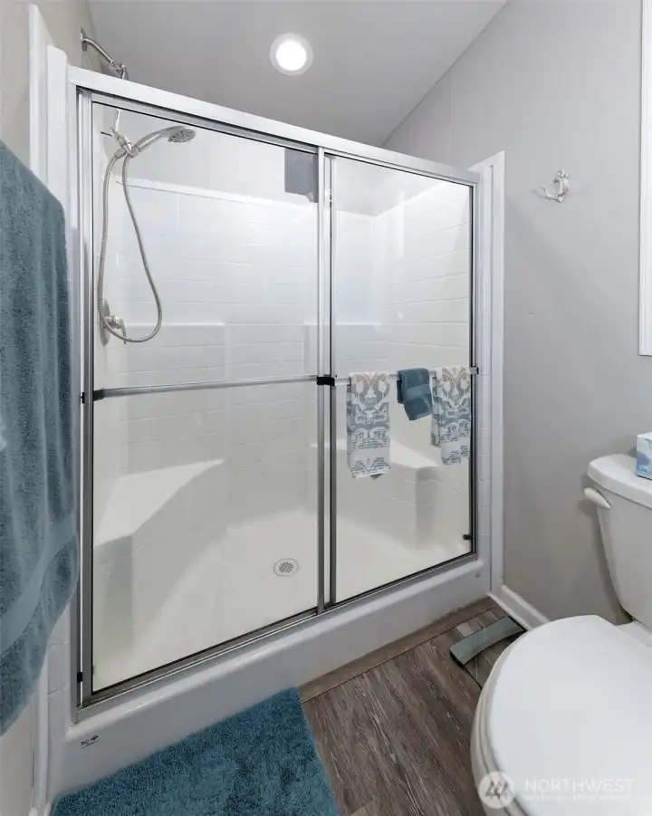 Walk in shower