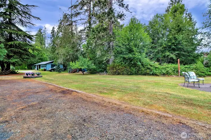 .64 of an acre and all level lot..