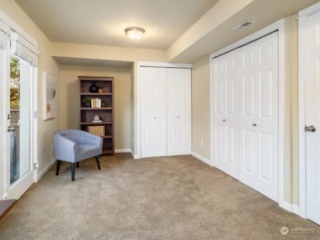 The fourth bedroom/flex space could be an office, media room or other.