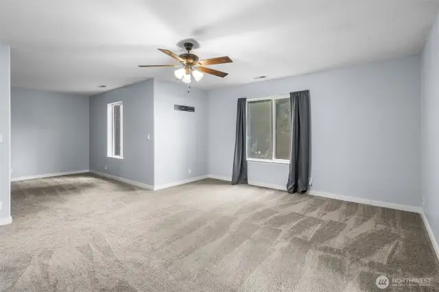 Primary bedroom, differing angle