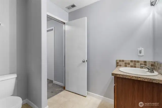 upstairs bathroom