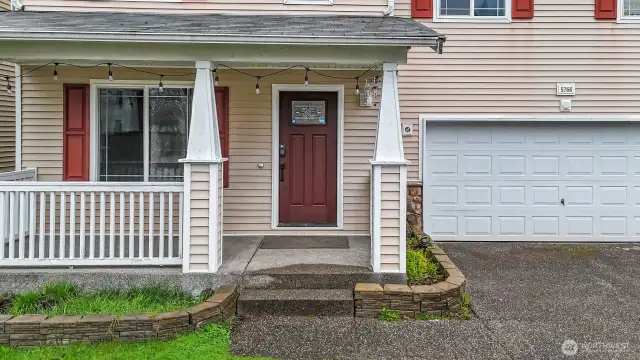Entry point and window into front office.