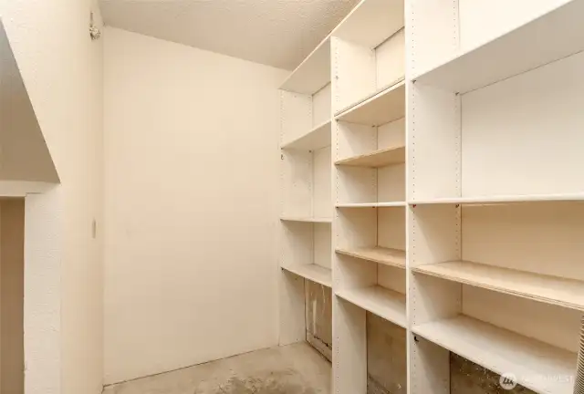 Built in Storage in Garage