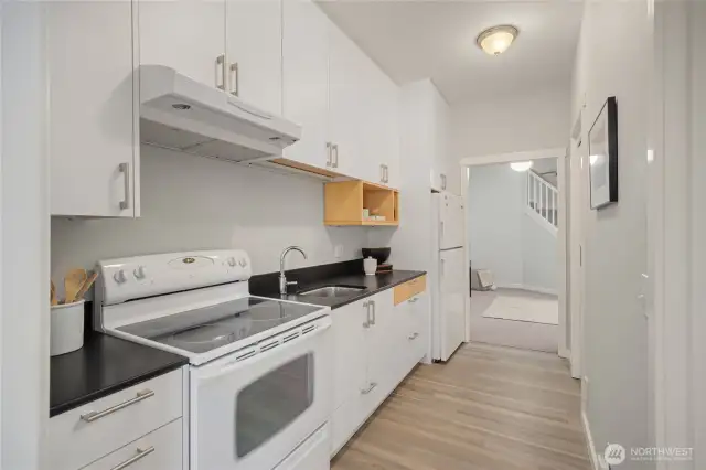 A full kitchen for your guest or generational living.