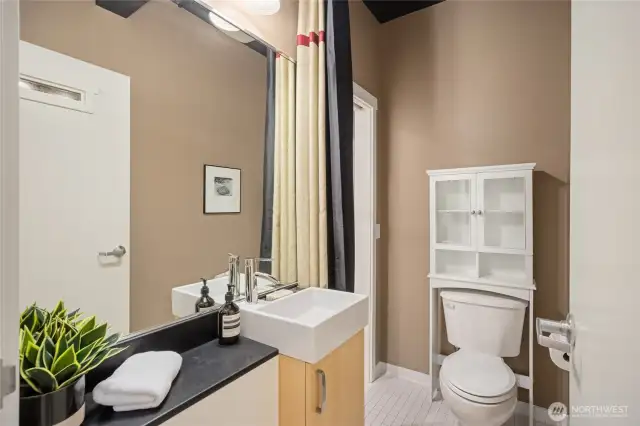 3/4 bath...