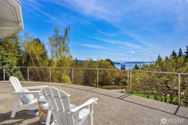 Over 1500 sq. ft. of decking... a perfect spot to sit and reminisce.