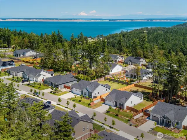While there isn't a water view from the house, you are close to North Beach