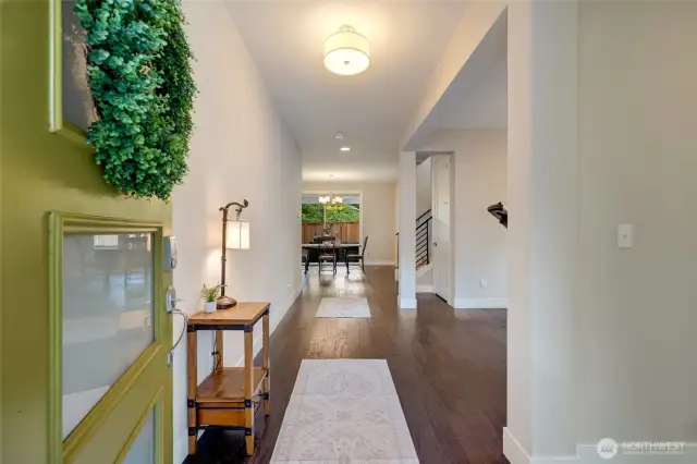Grand hall entry.
