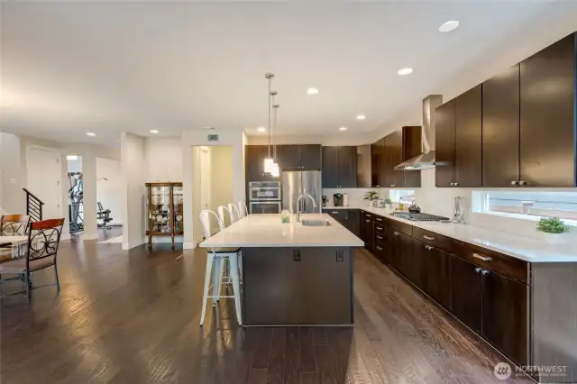 The open layout of this home represents amazing entertaining space.