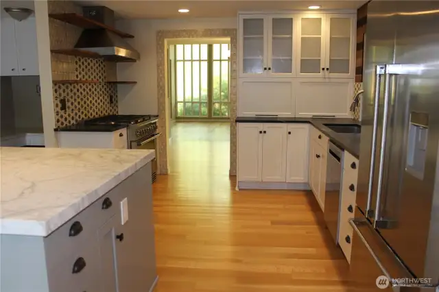Kitchen looking to dining room