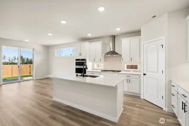 Photos are of a similar completed home.