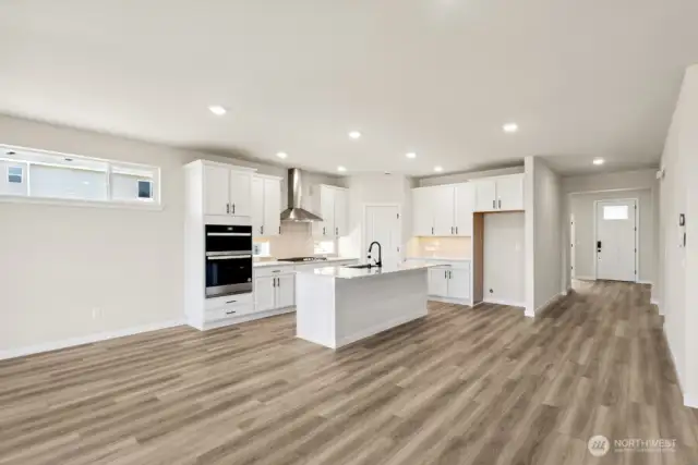 Photos are of a similar completed home.