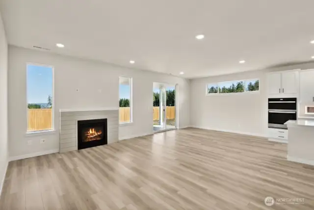 Photos are of a similar completed home.