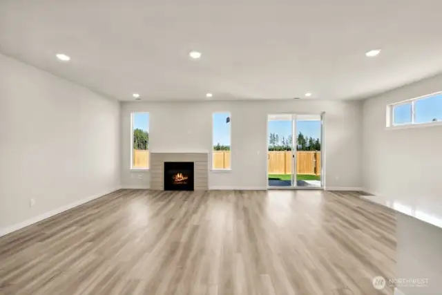 Photos are of a similar completed home.