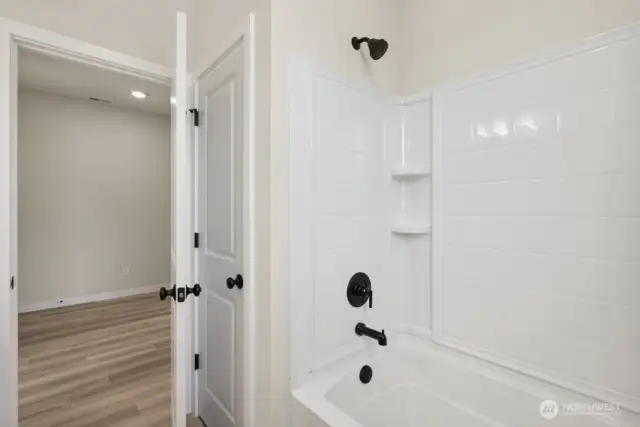Photos are of a similar completed home.