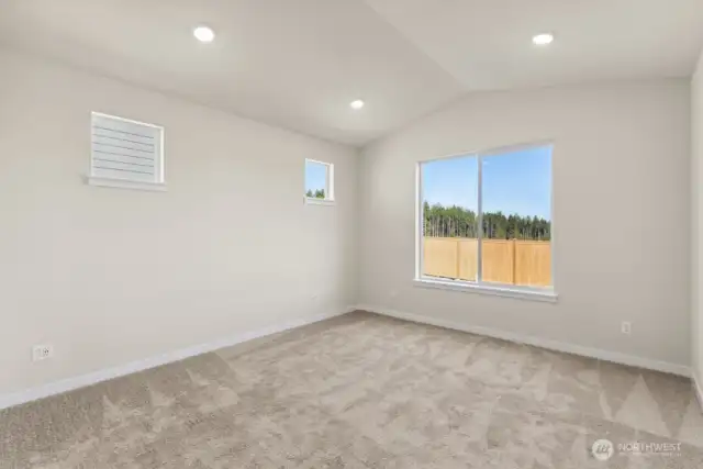 Photos are of a similar completed home.