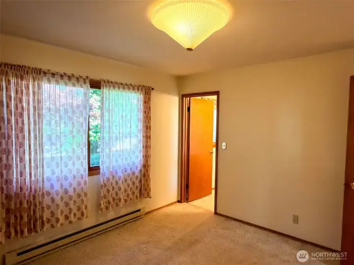 Primary Bedroom - door leads to Ensuite Bath.