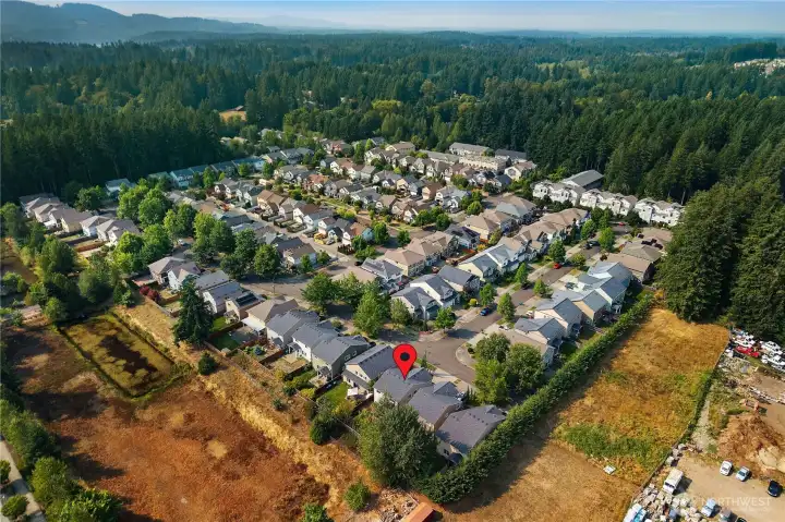 Easy drive into Bayhill off Mud Bay Rd. Take a right and third house on the end. Enjoy added privacy with a stormwater retention pond.