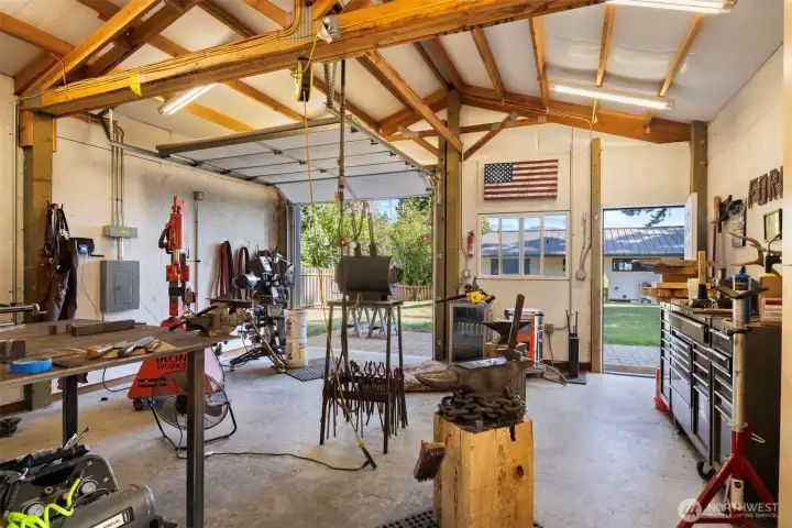 Great view of shop interior.