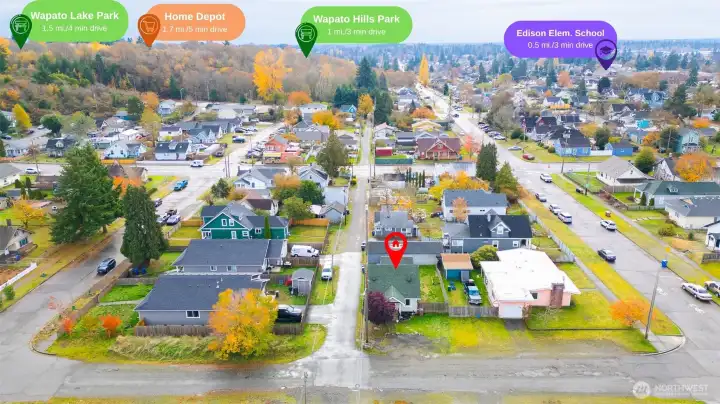 Icons have been added to show proximity